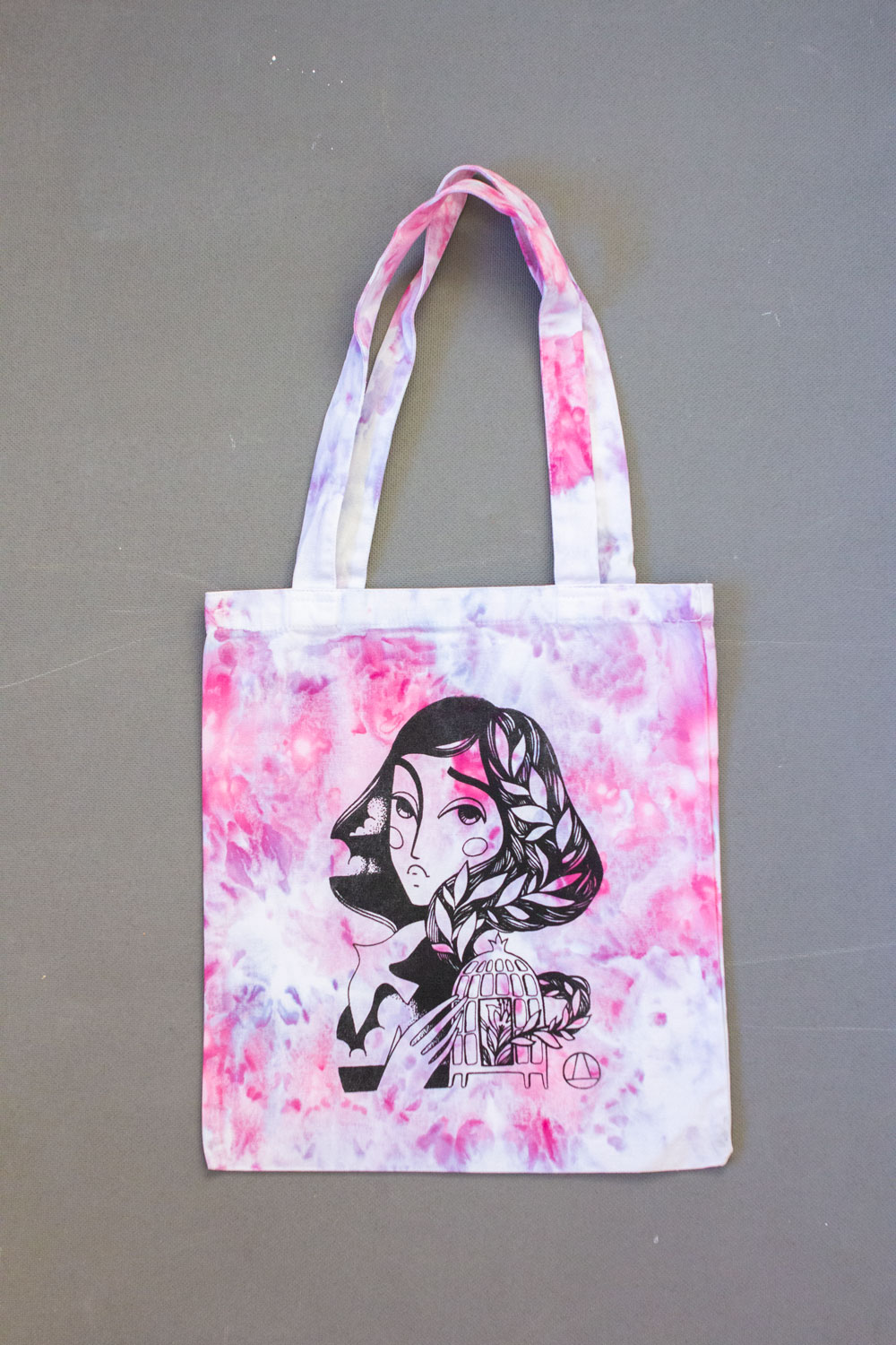 Шоппер с шелкографией - Полёт