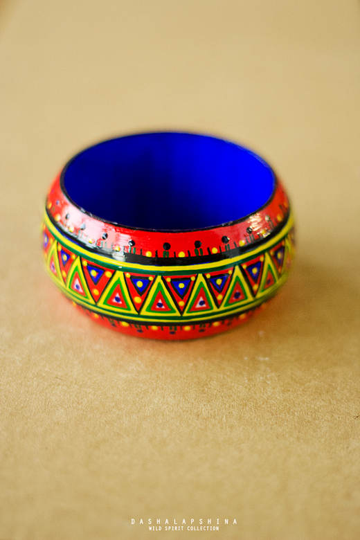 Браслет с росписью "Native"