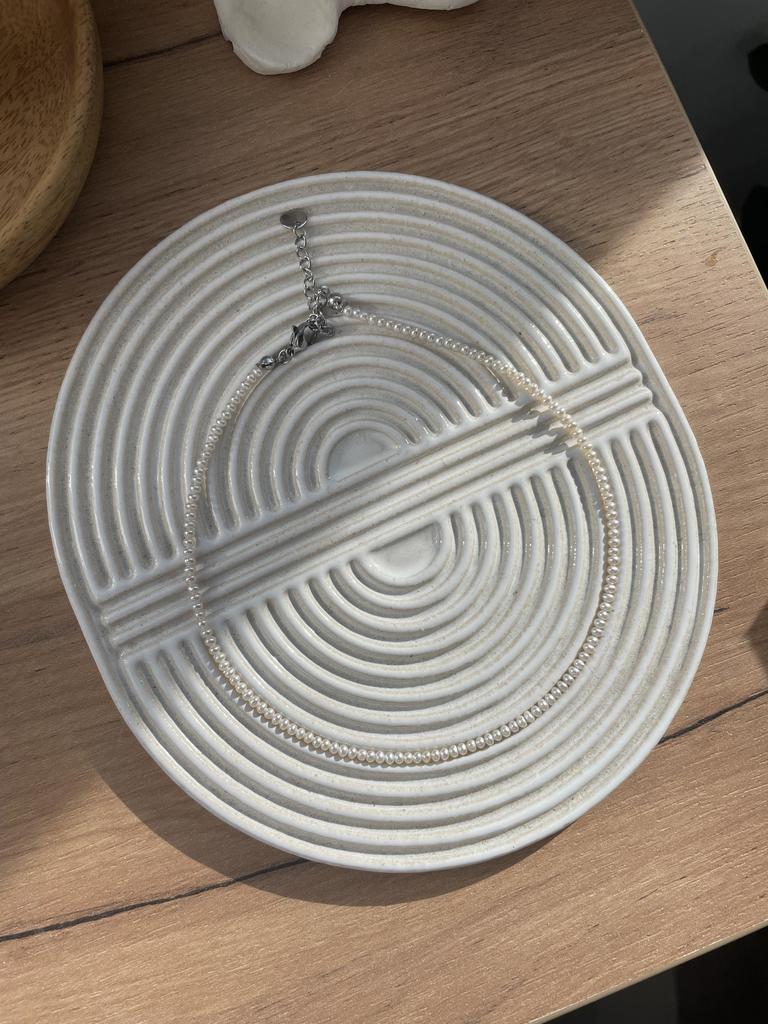 Чокер жемчужный Baza 1*2мм