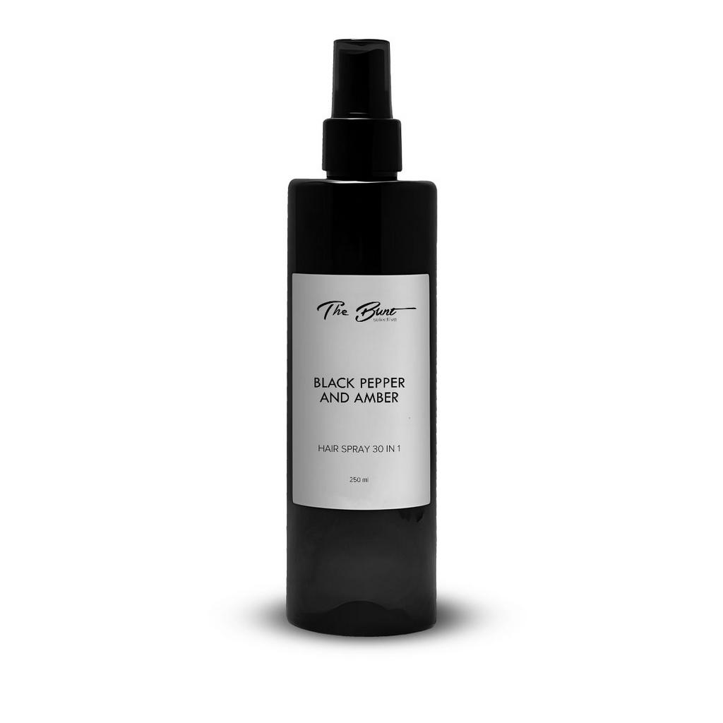 Крем-спрей для волос 30 в 1 с коллагеном BLACK PEPPER AND AMBER, The Bunt