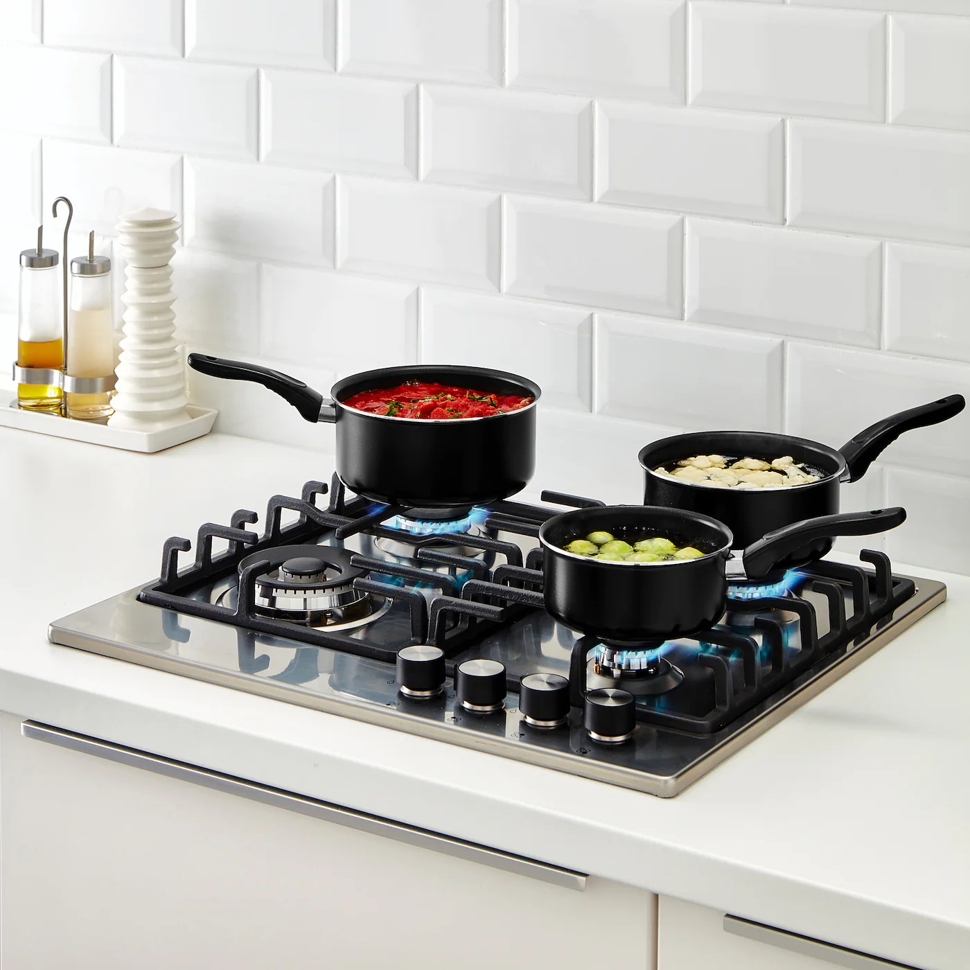 KAVALKAD IKEA Qazan dəsti,3 ədəd, teflon®
