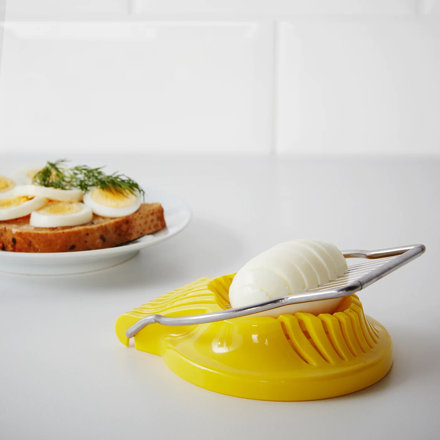 SLAT IKEA СЛЭТ Yumurta kəsən, sarı