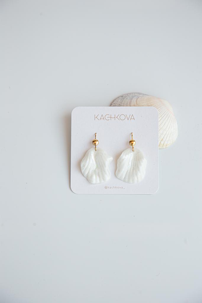 Серьги "Вдохновение" двойные