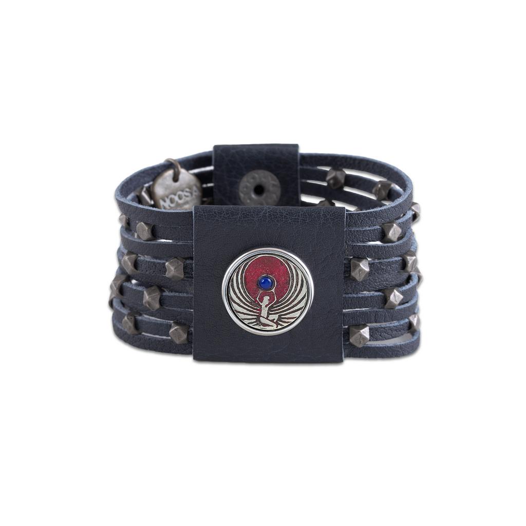 Браслет " Даная" темно-синий