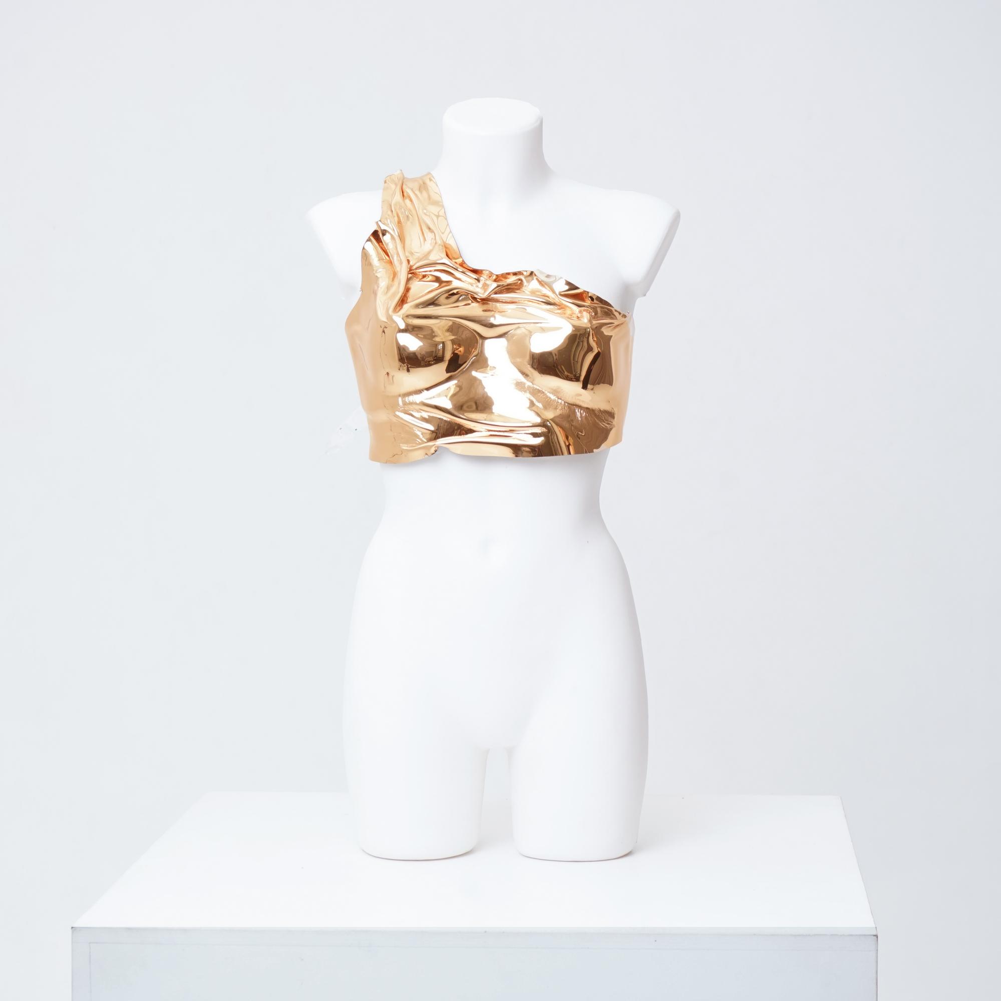 Corset Wet Gold
