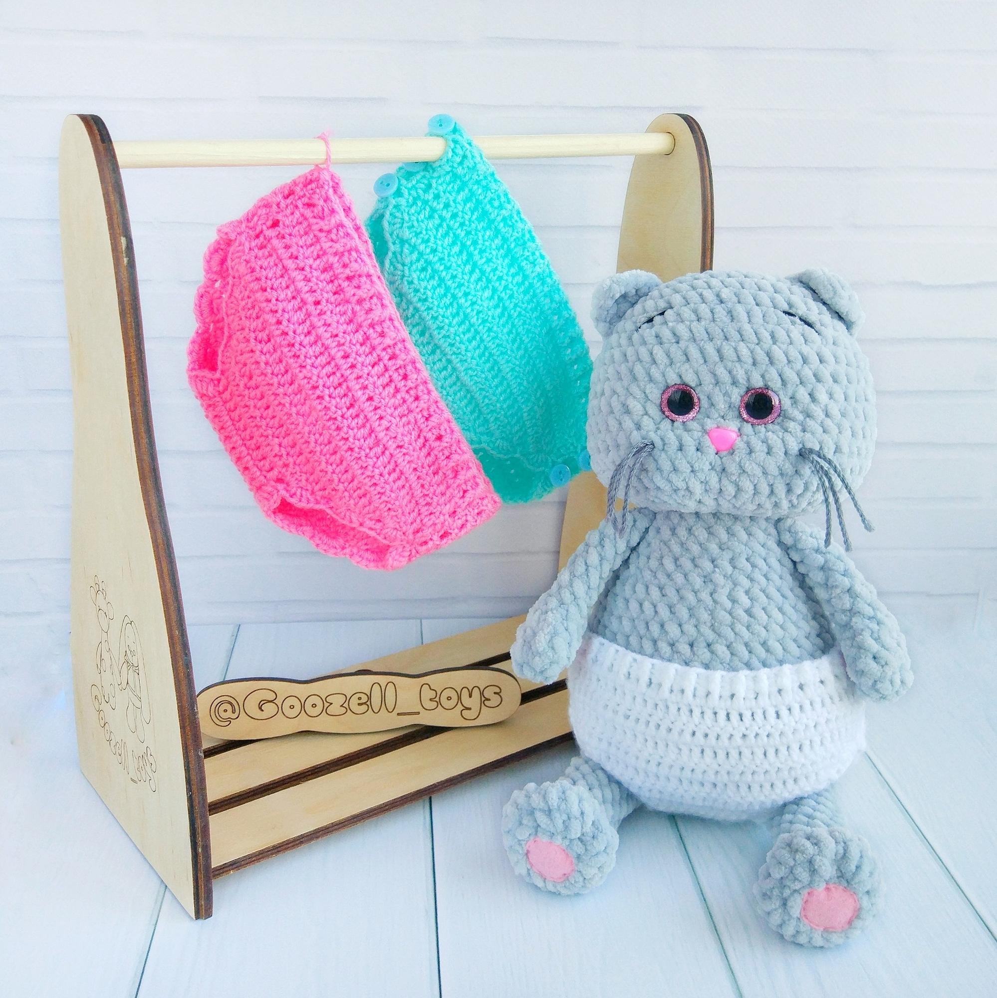 Мастер-класс "Трусики для плюшиков" (скачайте по ссылке в описании)