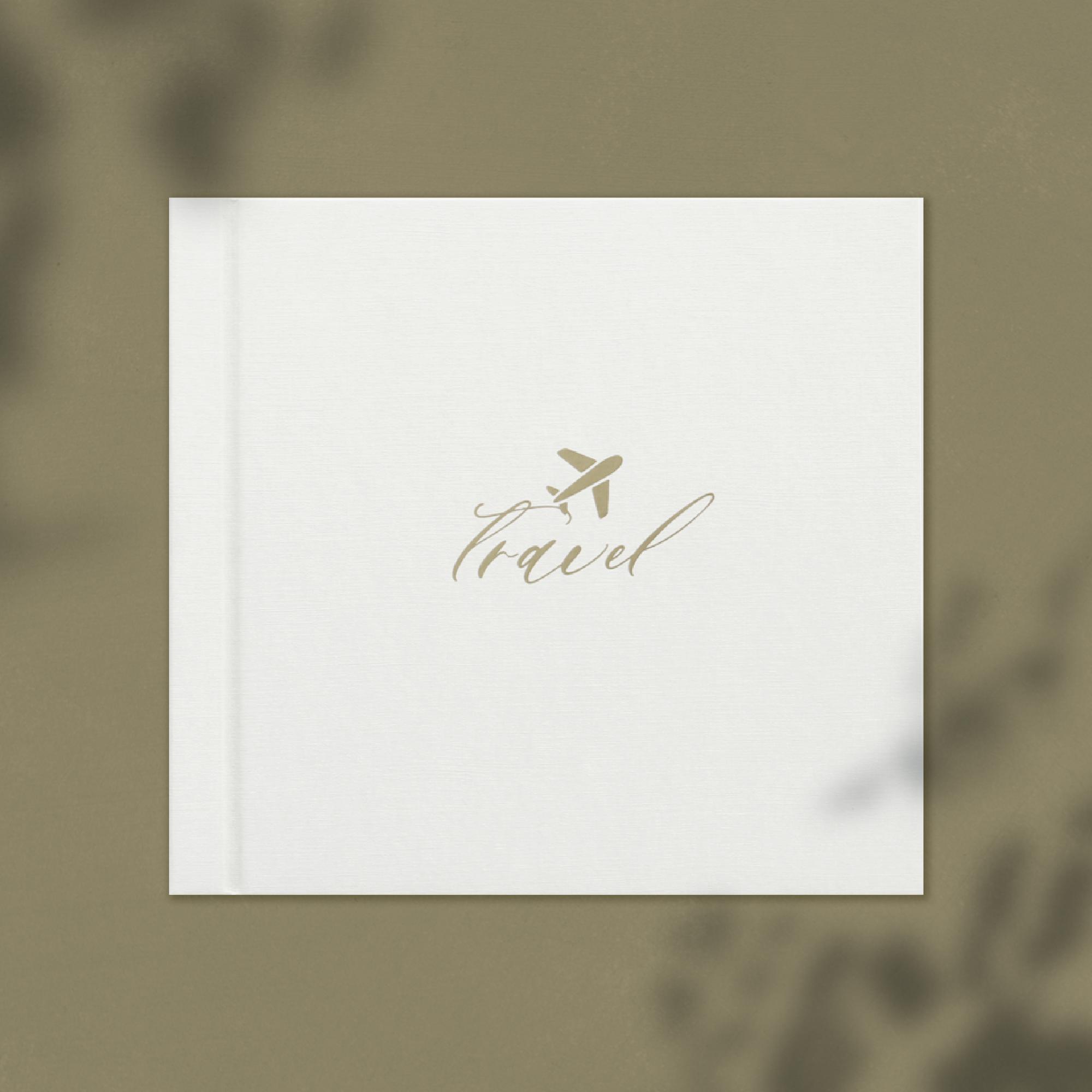 Фотоальбом для путешествий "Travel", белый