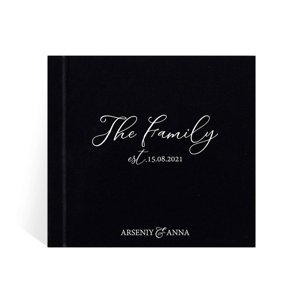 фотоальбом черный