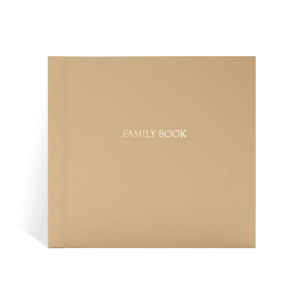 Фотоальбом семейный, бежевый "Family book"