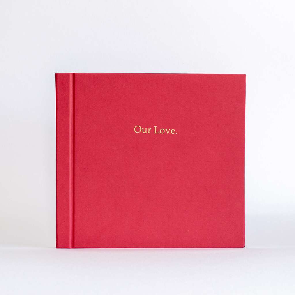 Фотоальбом свадебный "Thin Lenin Bordeaux"