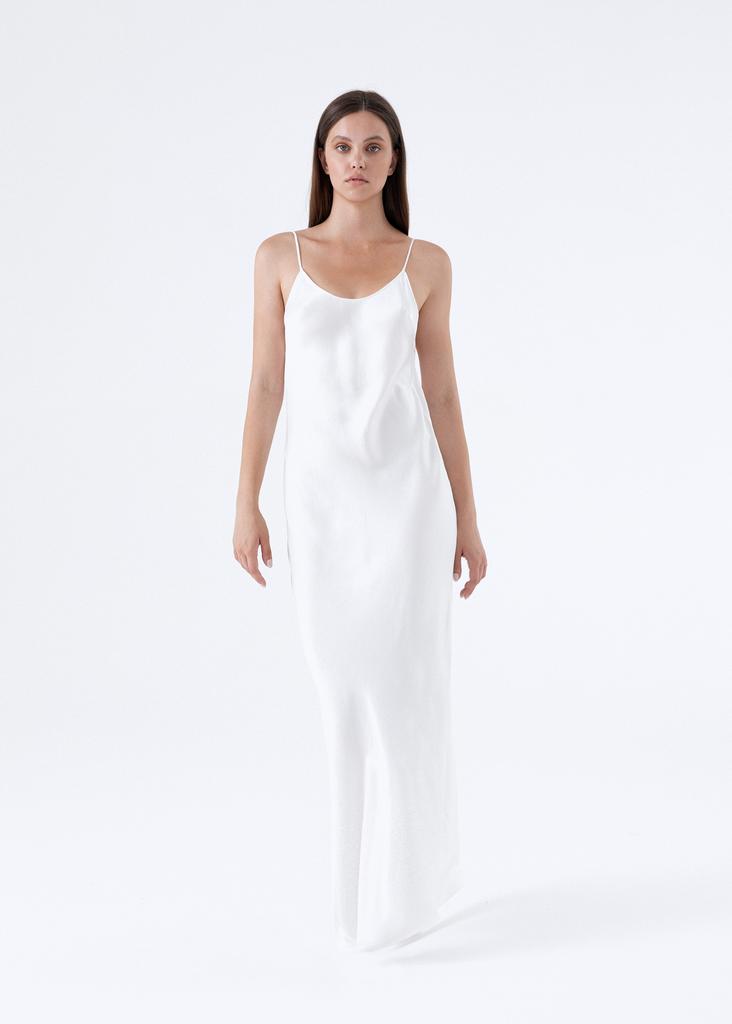 Open back maxi dress
