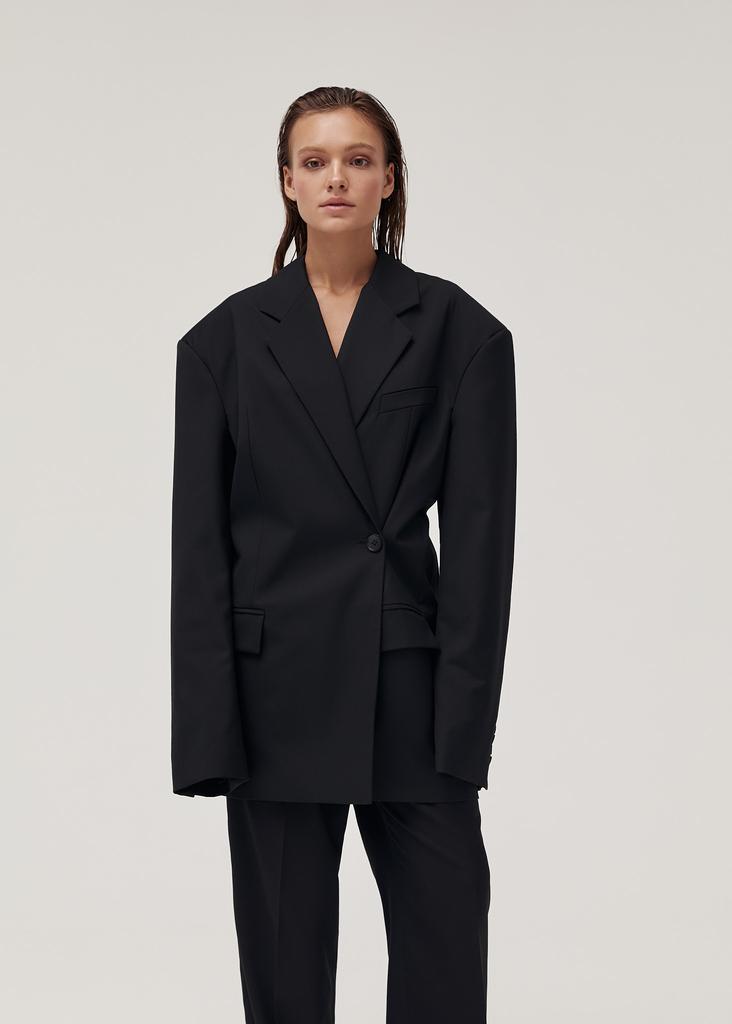 Oversized waisted blazer