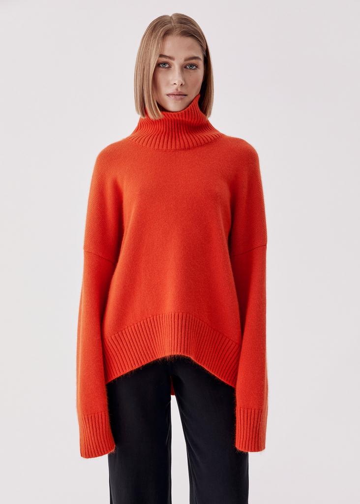 Oversized wool sweater