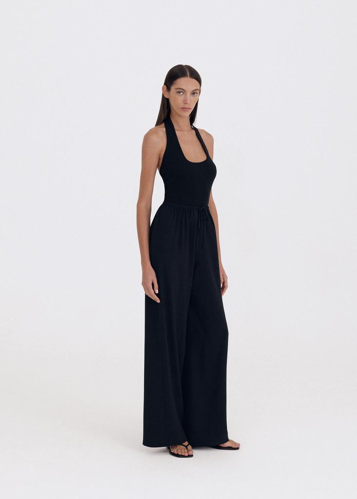 Flowing viscose trousers
