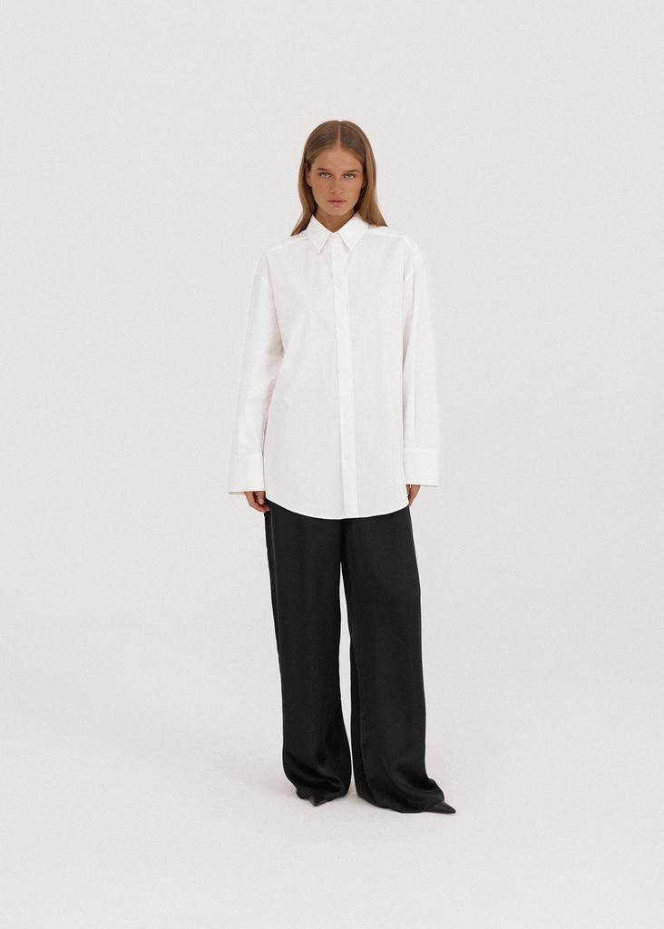 Cotton oversized shirt