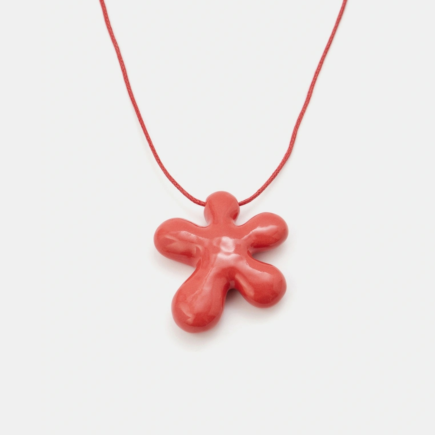 Подвеска Flower (red)