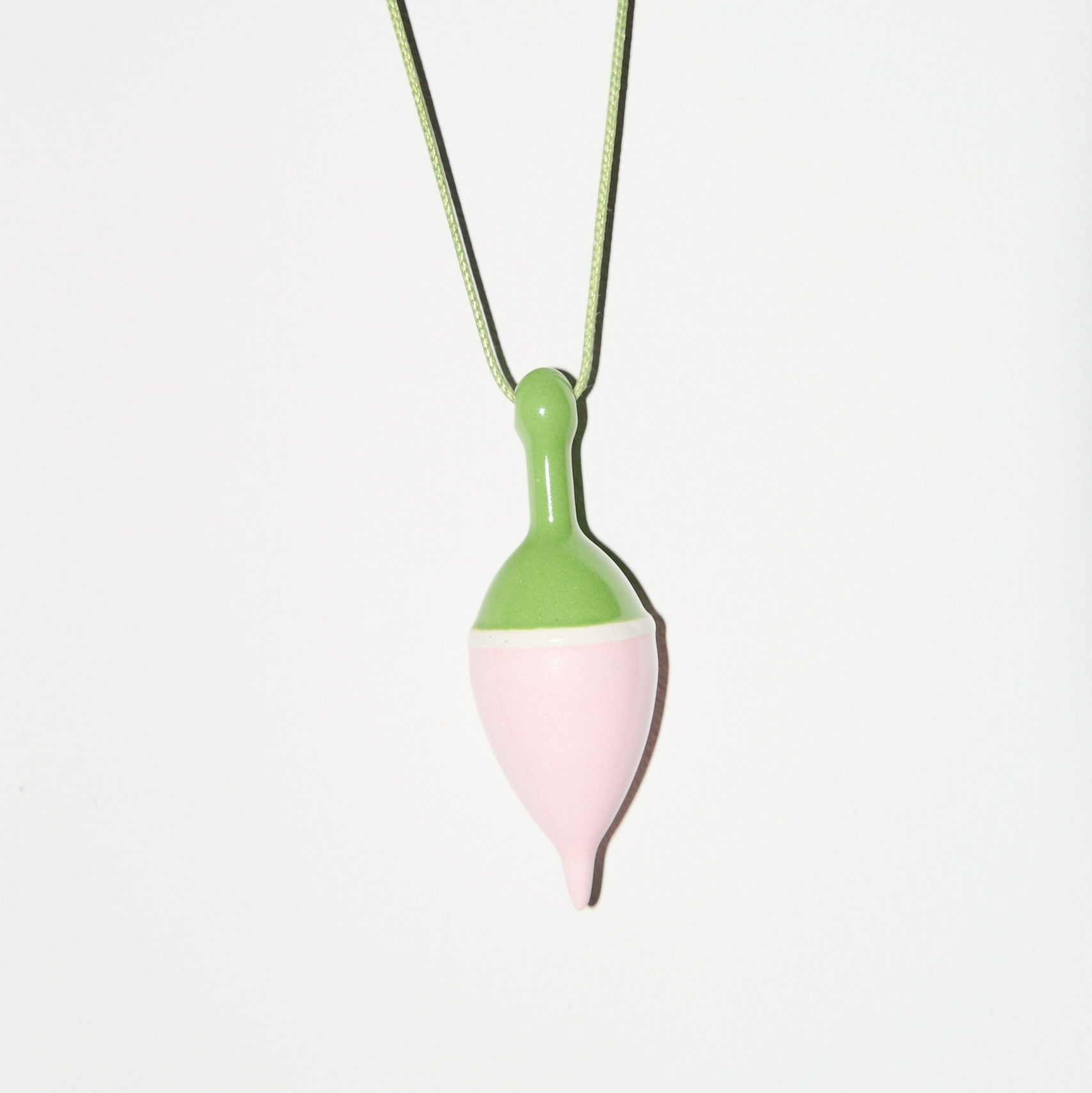 Подвеска Float (green-pink)