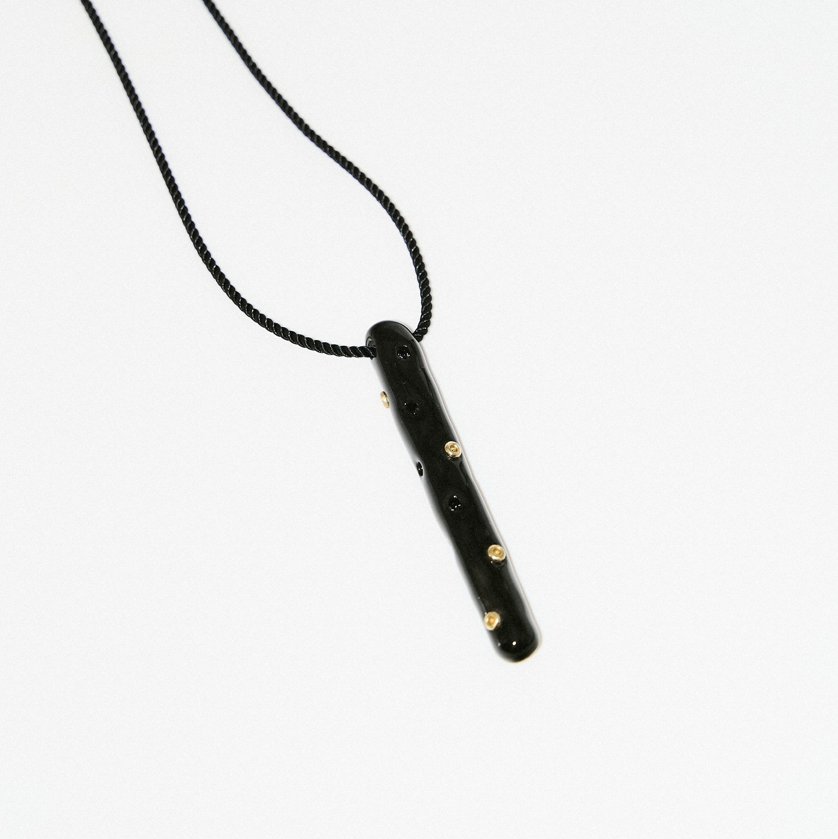 Подвеска  Black coral (gold)