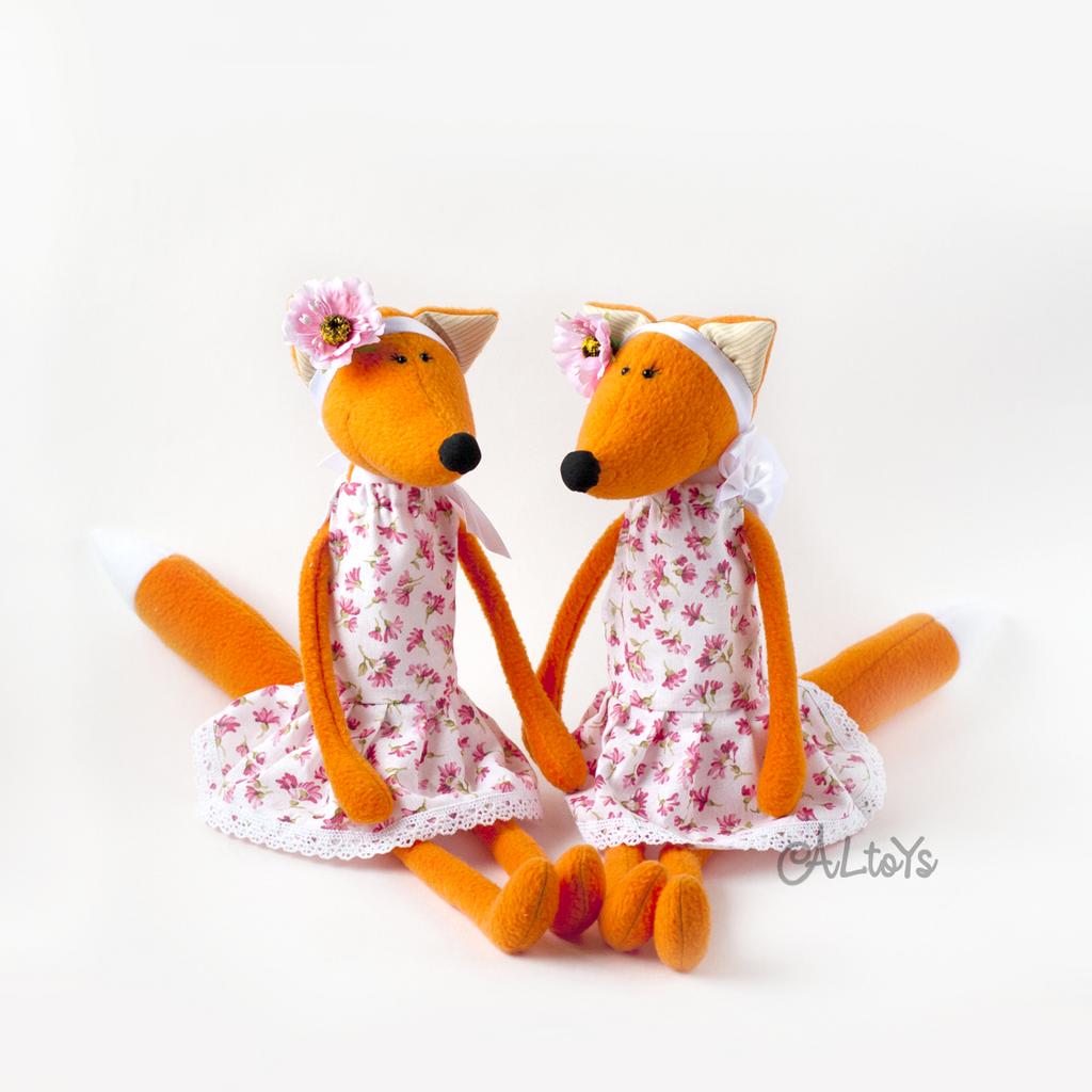 МК №44 Лисичка в платье