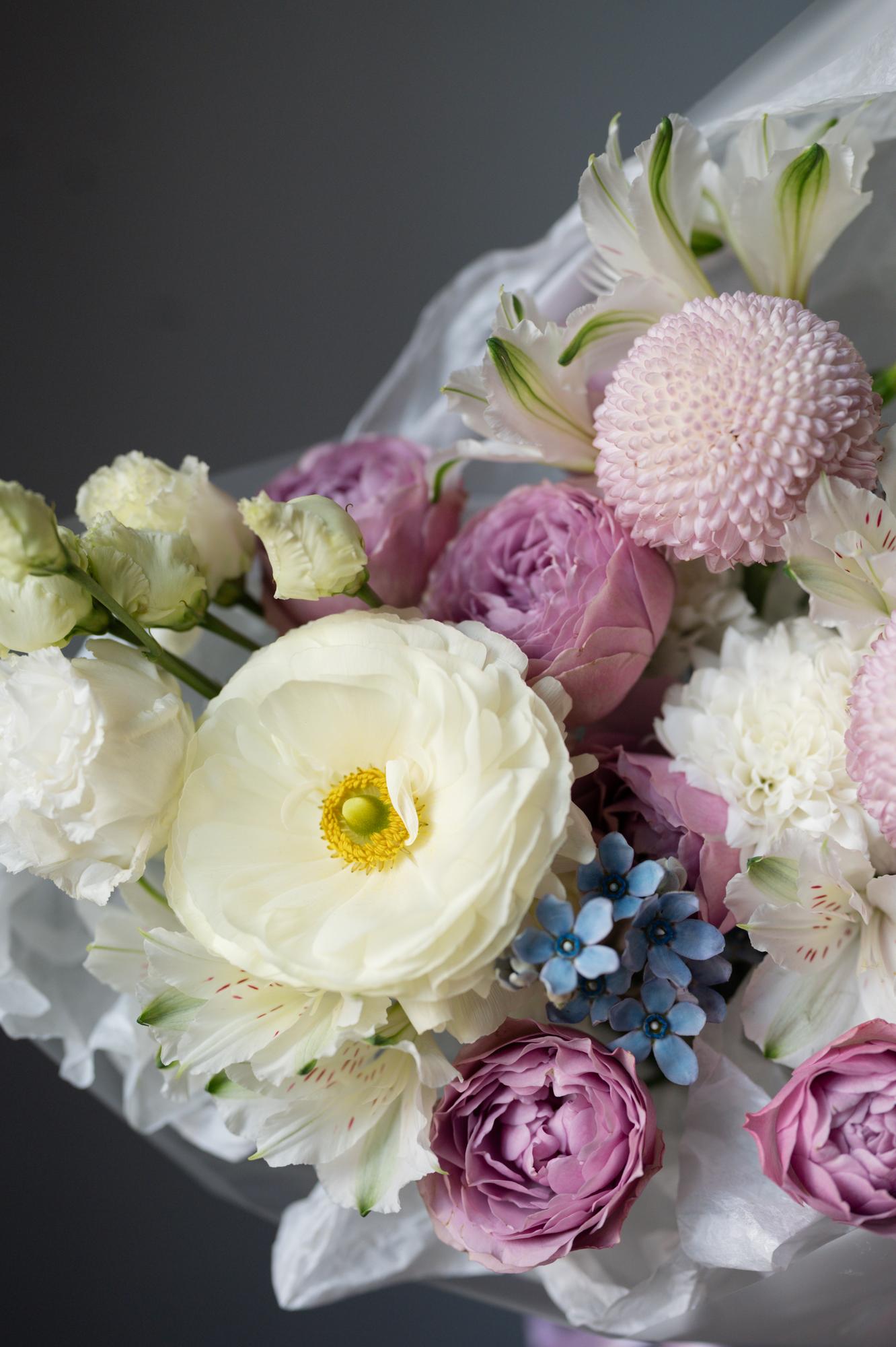 Букет "Лиловый рассвет"