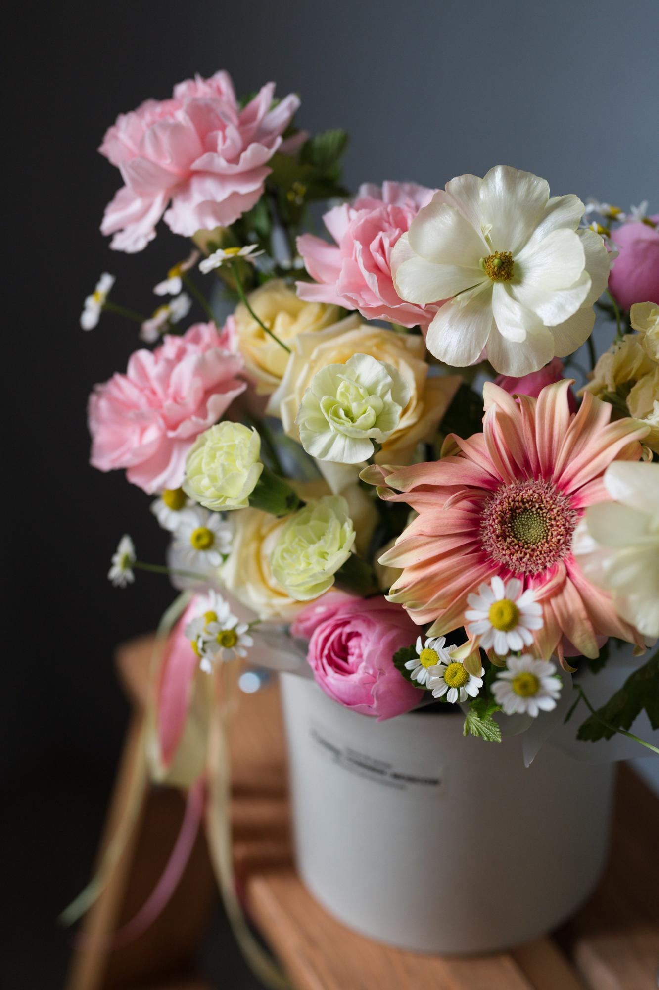 Композиция "Розовый закат"