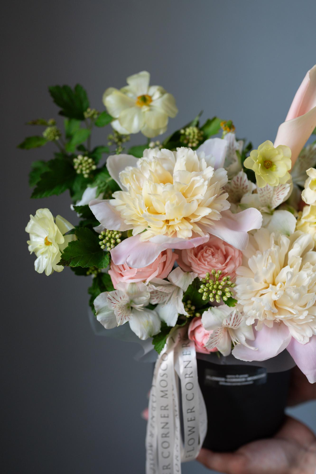 Композиция "Сливочный персик"