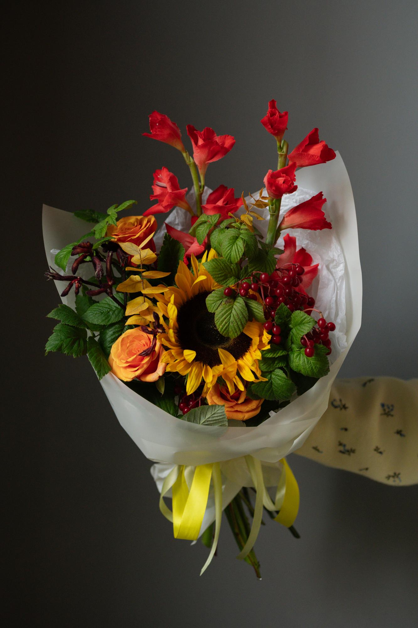 Букет "Огни осени"