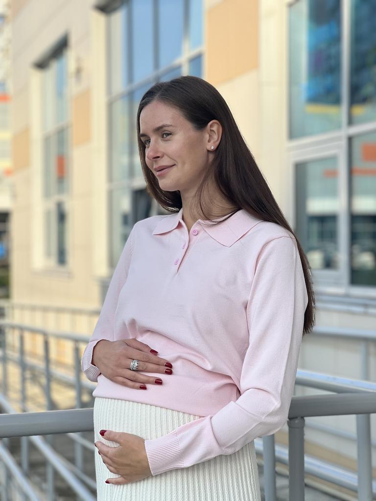 Поло, розовый