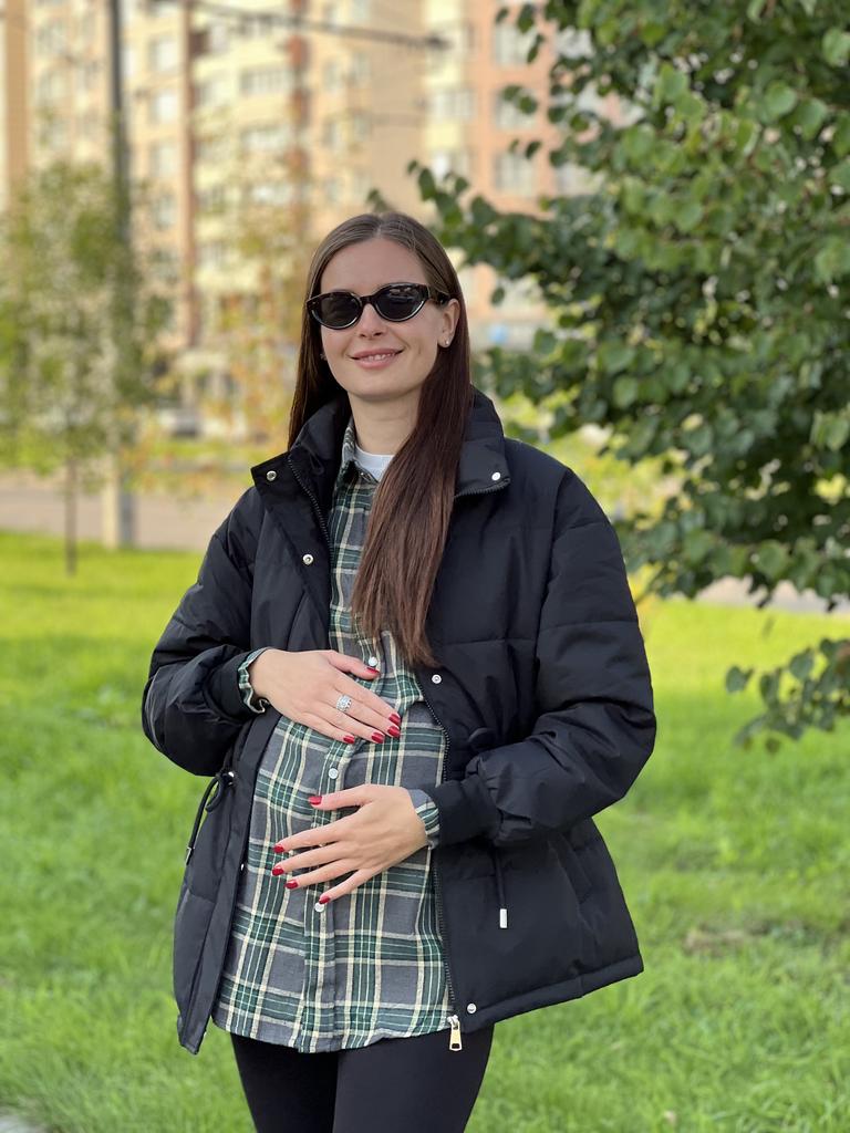 Куртка демисезонная, черная