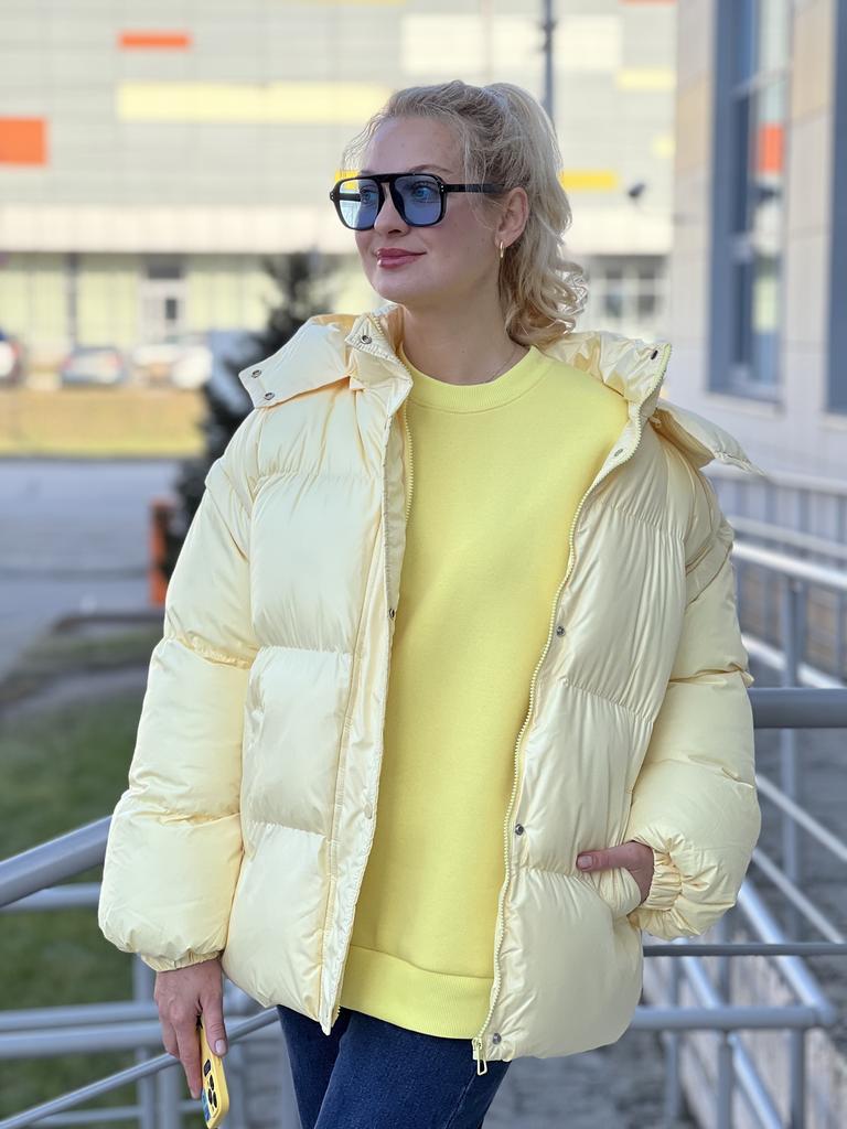 Куртка-жилет, сливочное масло