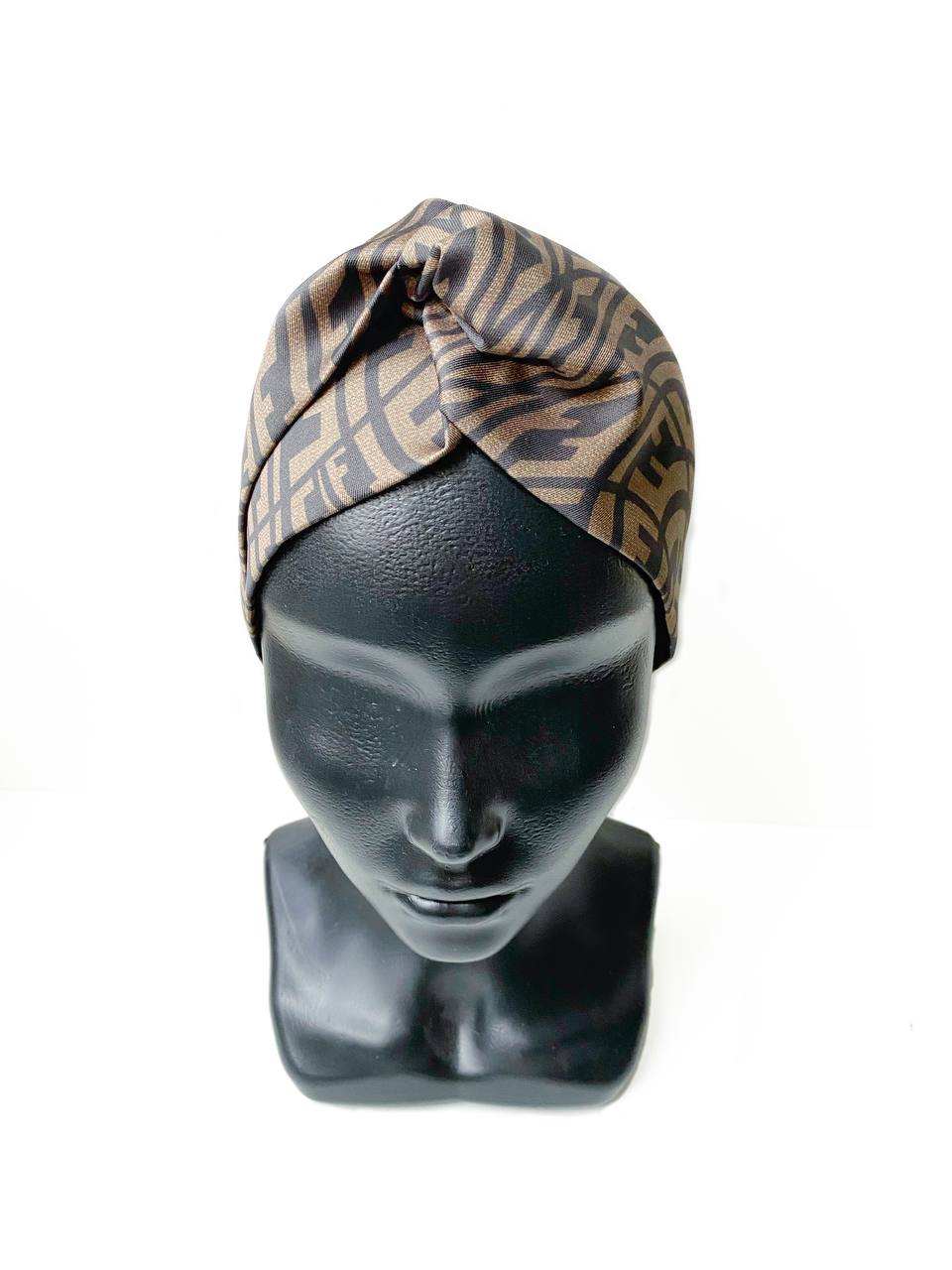 Повязка на голову из шелка Fendi