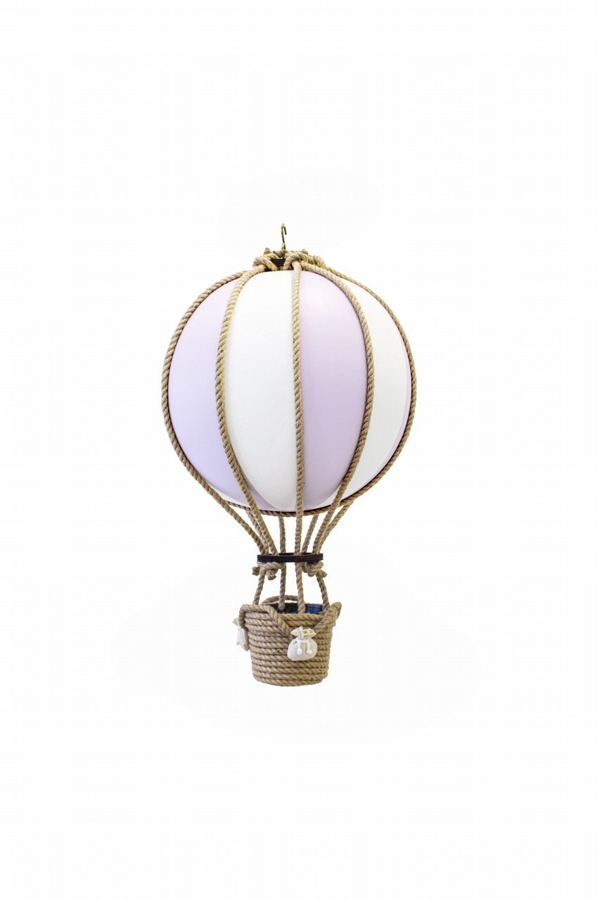 Монгольфьер лиловый пастельный