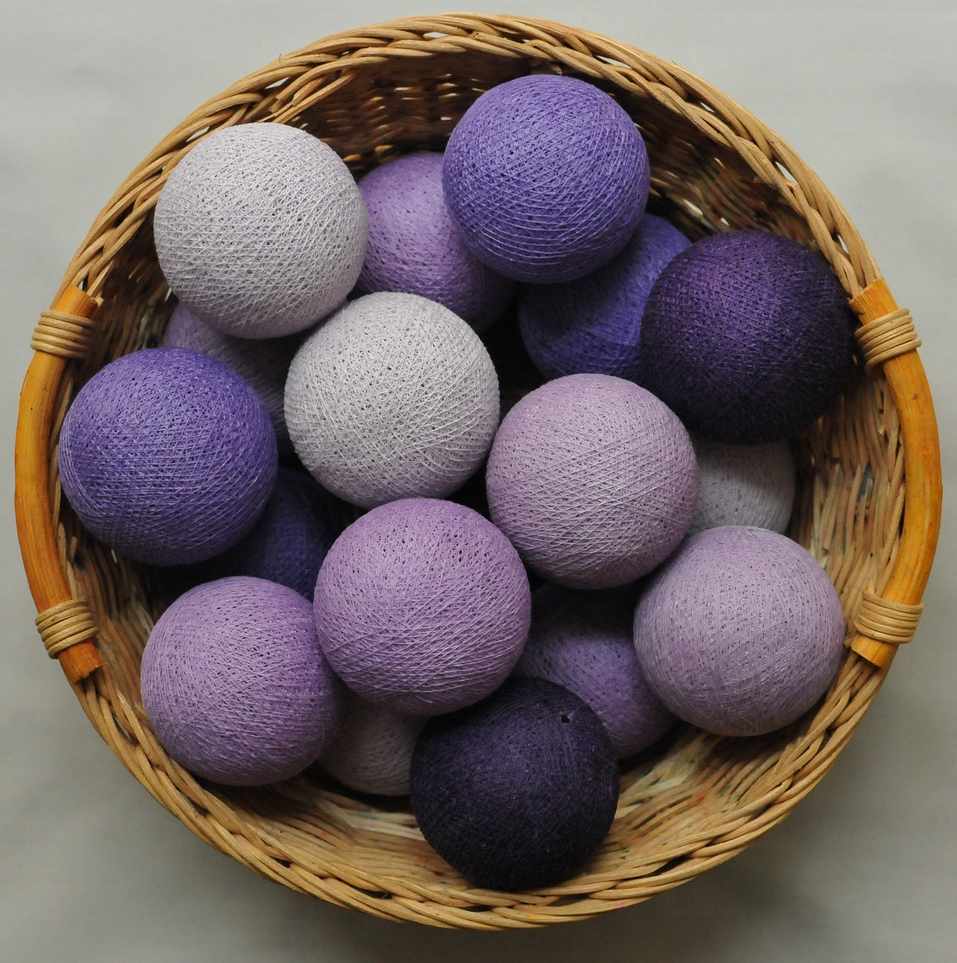 Тайская гирлянда "Лаванда"