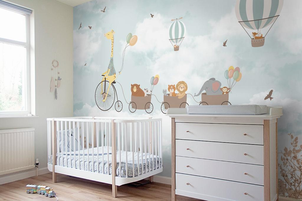 Обои "Путешествие в облаках"