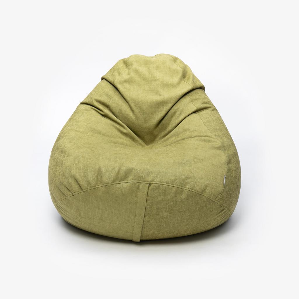 Кресло-мешок «Латте» в шенилле, размер L