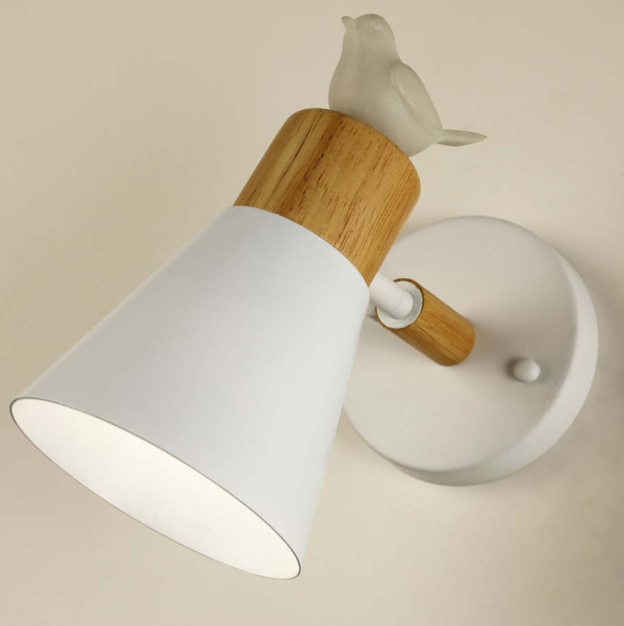 Настенный светильник F-promo Uccello белый/черный