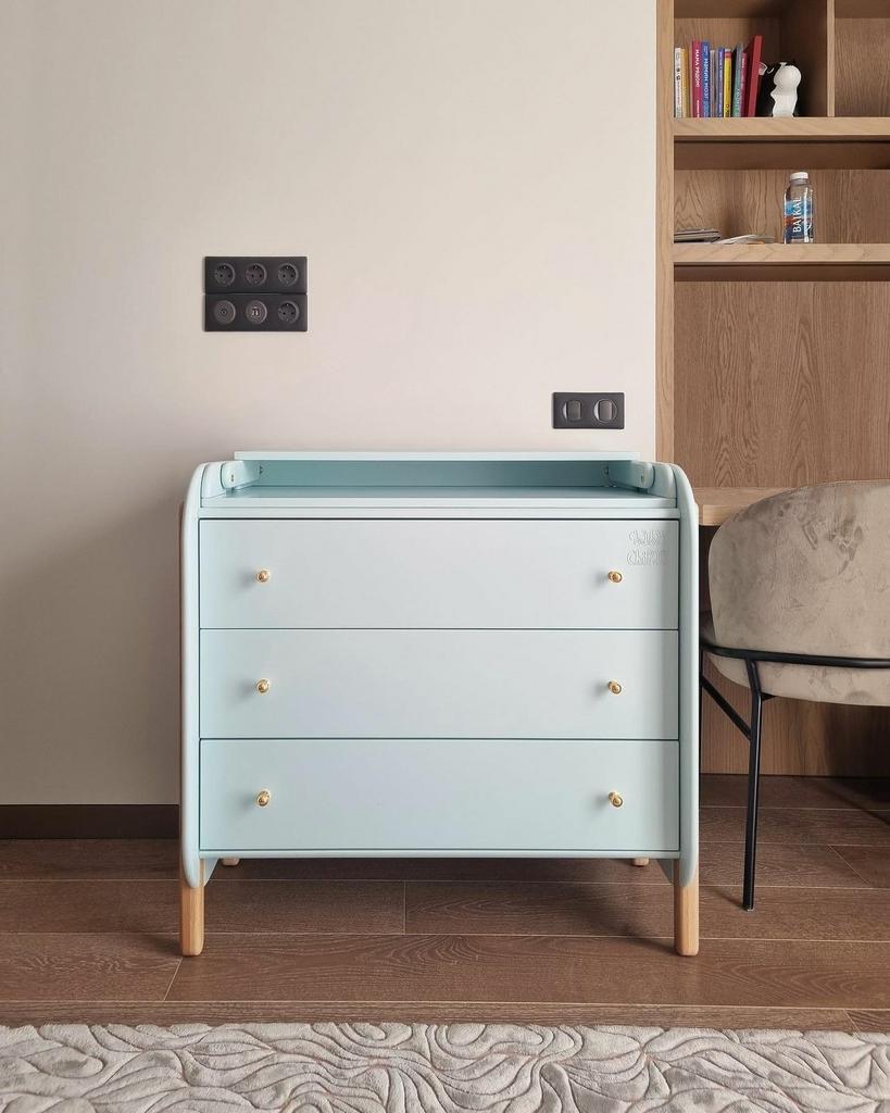 Комод "Baby Chipak - Just 3.0" лазурный