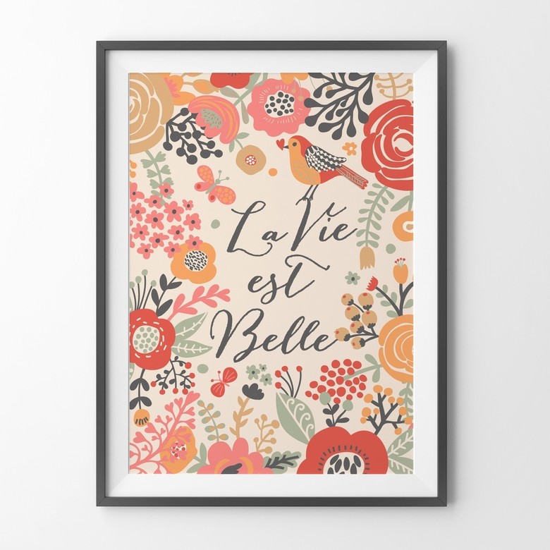 Постер La Vie est Belle