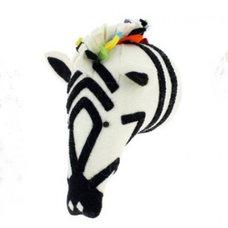 Декоративная голова "Зебра" Коллекция Радуга