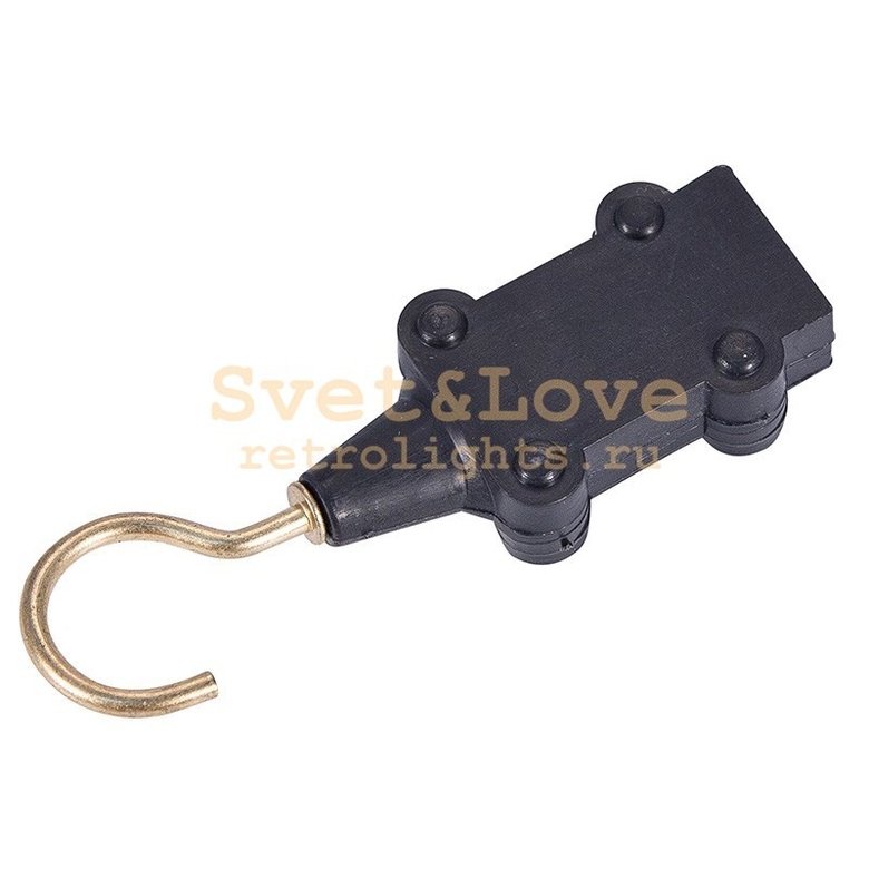 Заглушка с крюком для двухжильного кабеля Belt-light (арт. 331-007)