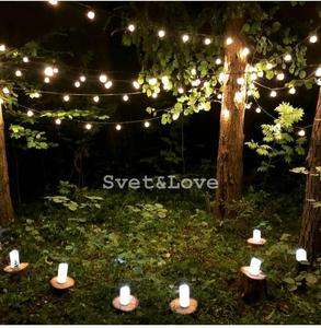 Светодиодные свечи 3 штуки