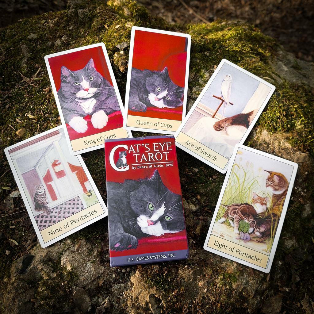 Таро Кошачий глаз (Cats Eye Tarot) (с инструкцией на английском)