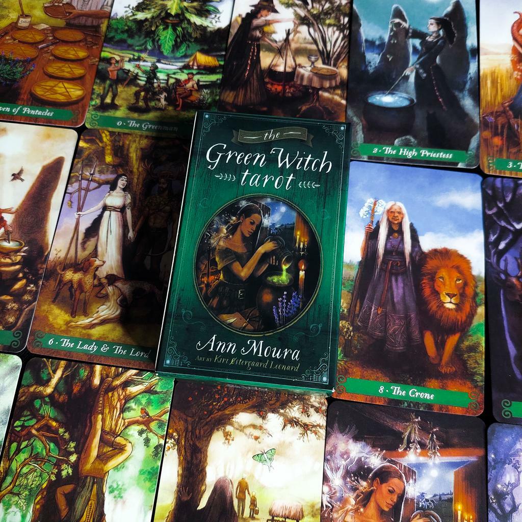 Таро Зеленой Ведьмы (The Green Witch Tarot) + инструкция PDF на английском