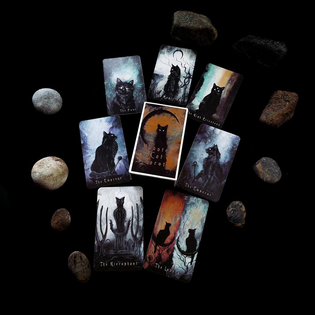 Таро котов-призраков (Haunted Cat Tarot)