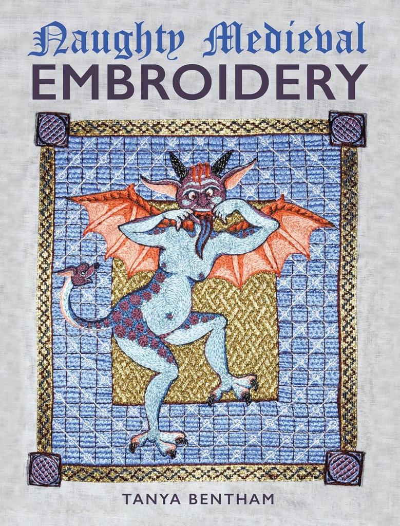 Книга Срамная вышивка - Naughty Medieval Embroidery