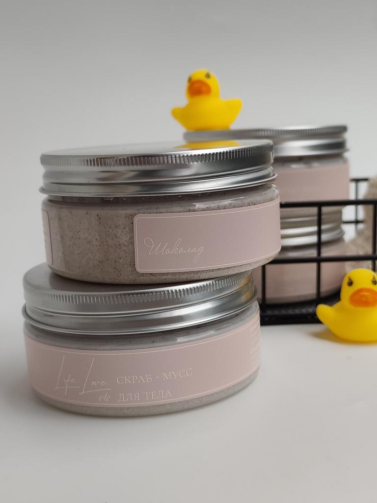 Скраб-мусс для тела "Шоколад" 150 мл