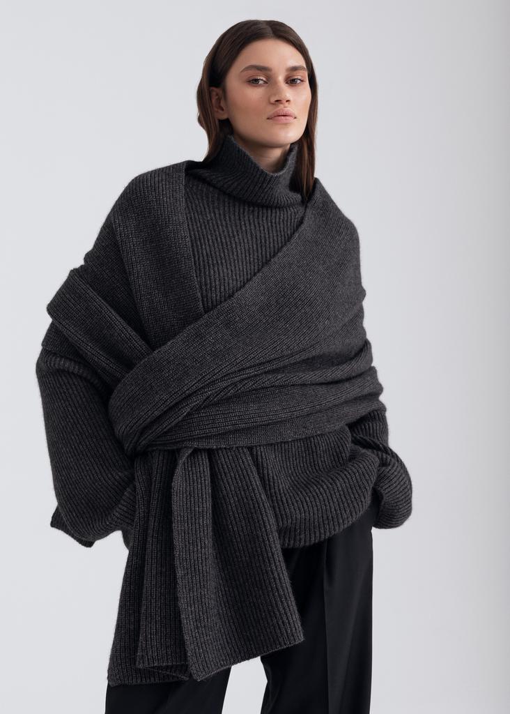 100% premium cashmere maxi scarf