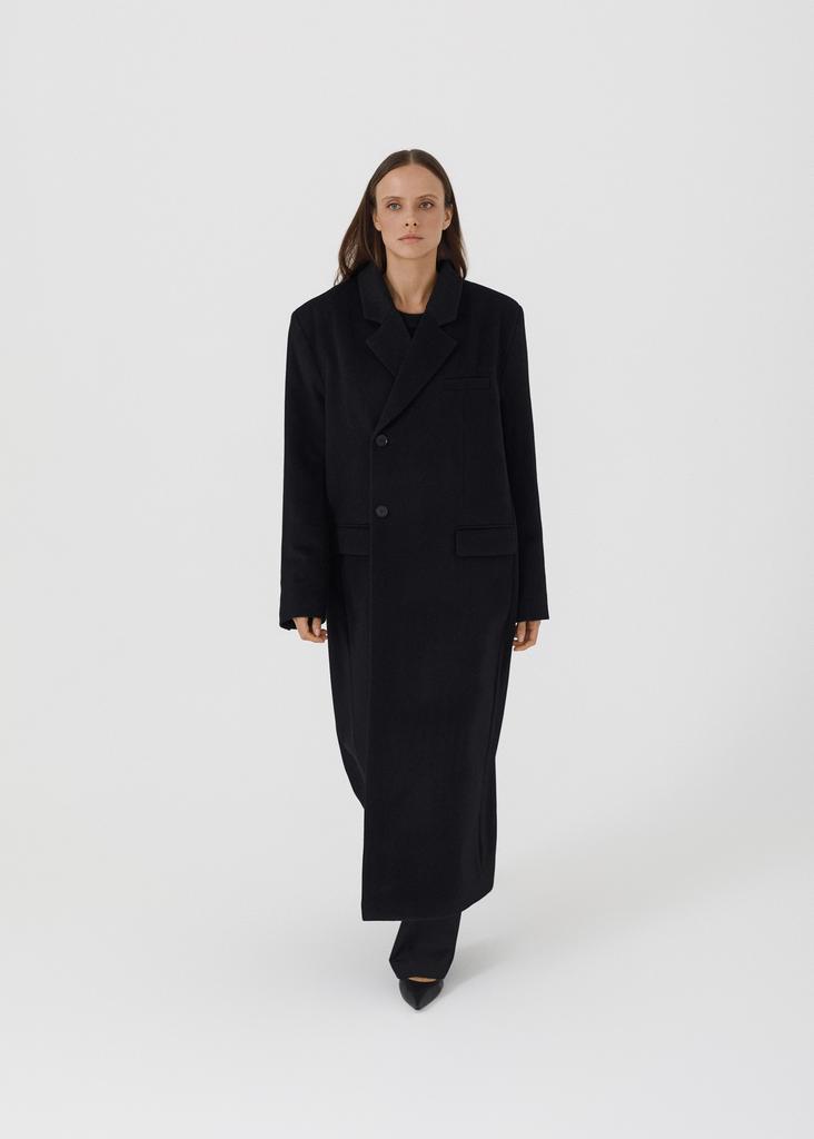 Cashmere maxi coat