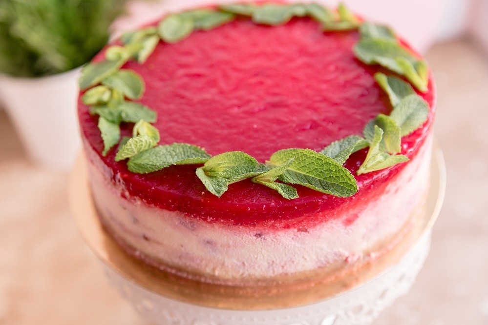 Малиновый чизкейк