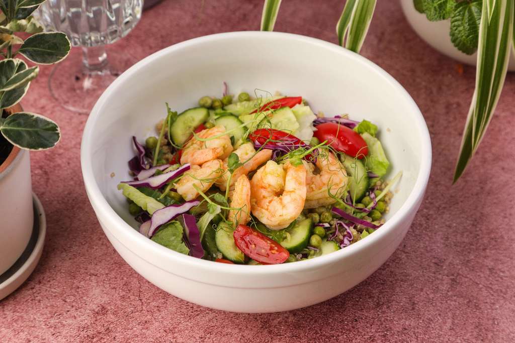 супербоул с креветками